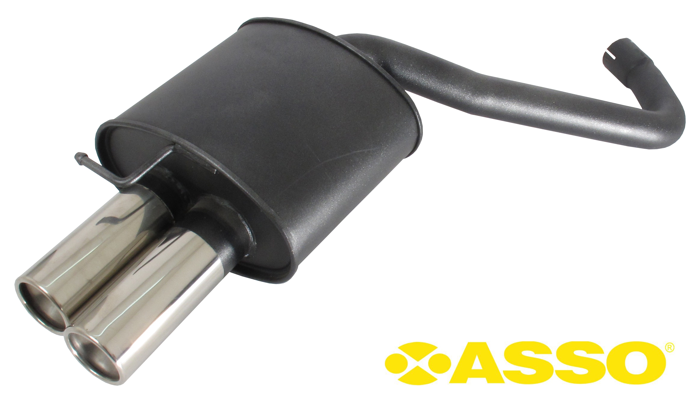 Asso Sportauspuff Fur Bmw E90 E91 318d 320d 2x76mm