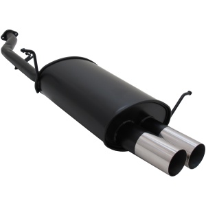 Novus Sports rear silencer for BMW E36 Compact 316i 2x76mm RL-Design