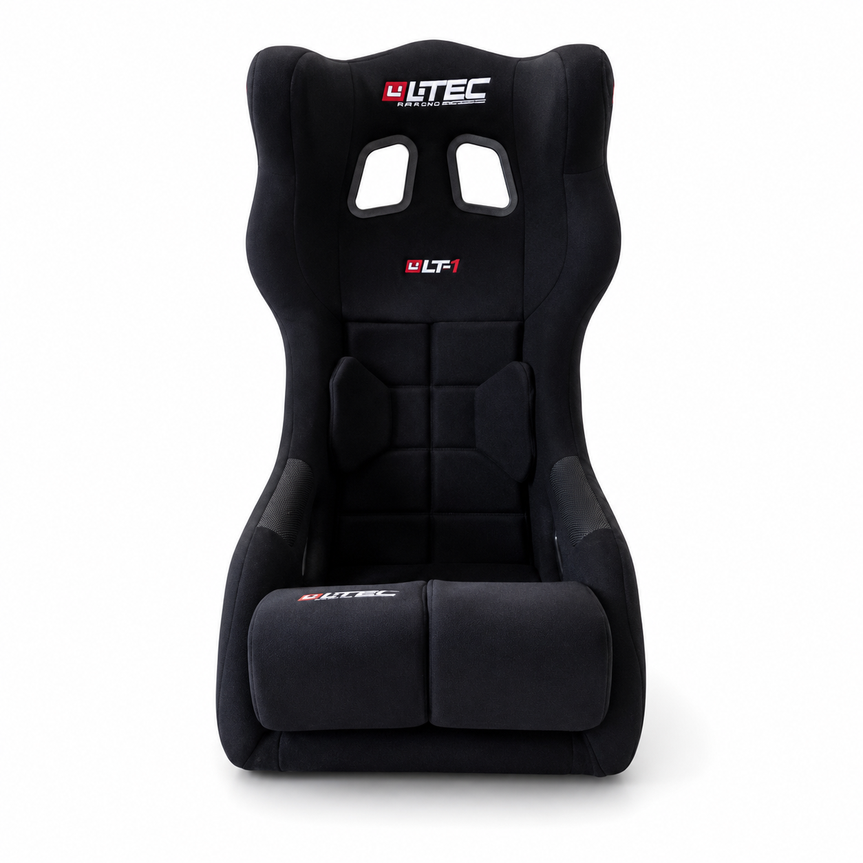 LTEC LT-1 FIA kuipstoel 1 LTEC LT-1 FIA kuipstoel zwart met velours bekleding