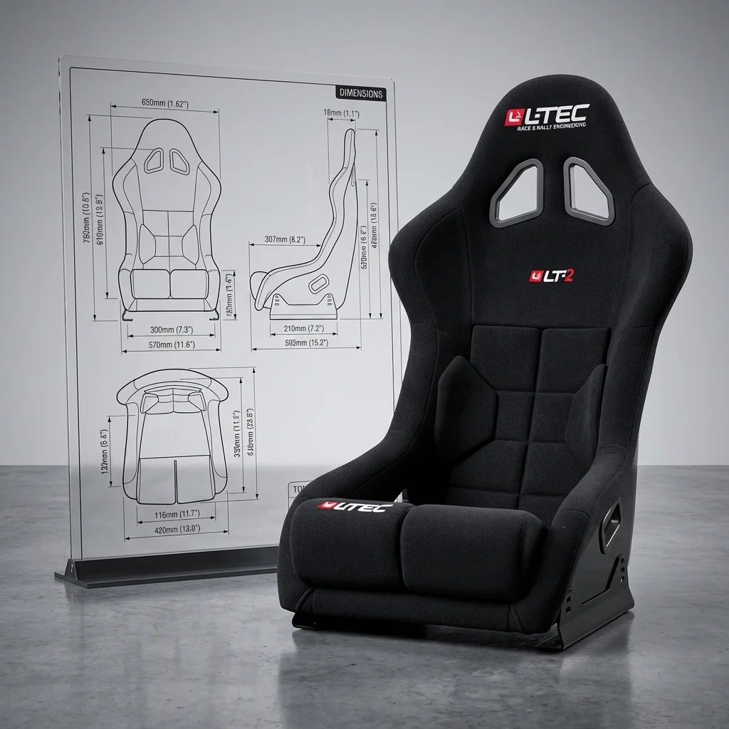 LTEC LT-2 FIA siège baquet 1 Siège baquet LTEC LT-2 FIA
