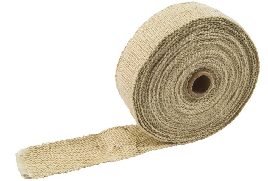 BEIGE THERMISCHE TAPE VOOR HET IRP-SPRUITSTUK EN DE UITLAAT 2 Bezowa Tasma Termiczna Do Kolektora I Wydechu Irp