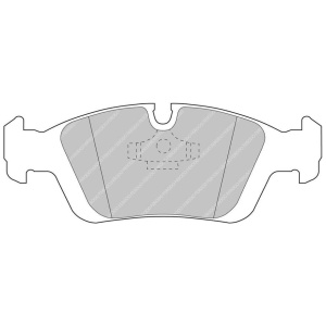 Ferodo Racing Front Brake Pads Ds2500 Bmw 3 Compact E36 Fcp725h