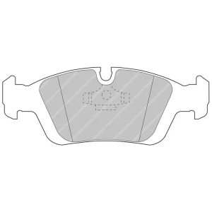 Ferodo Racing Plaquettes de frein avant Ds3000 Bmw 3 Compact E36 Fcp725r