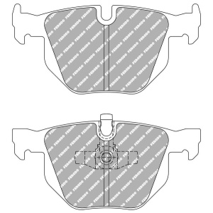 Ferodo Racing Plaquettes de frein arrière Ds2500 Bmw 3 E90 Fcp1808h