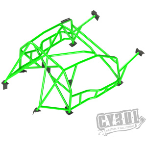 Lexus Is Ii V5 Roll Cage With Nascar Door Rods From Cybul