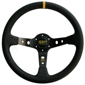 Kierownica Skorzana Qsp 3 Ramienna 350mm 90mm