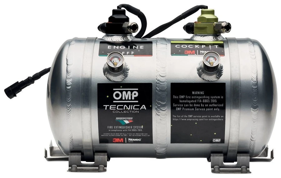 SYSTÈME D'EXTINCTION D'INCENDIE OMP TECNICA COLLECTION - ÉLECTRIQUE 2 SYSTÈME D’EXTINCTION D’INCENDIE OMP TECNICA COLLECTION – ÉLECTRIQUE