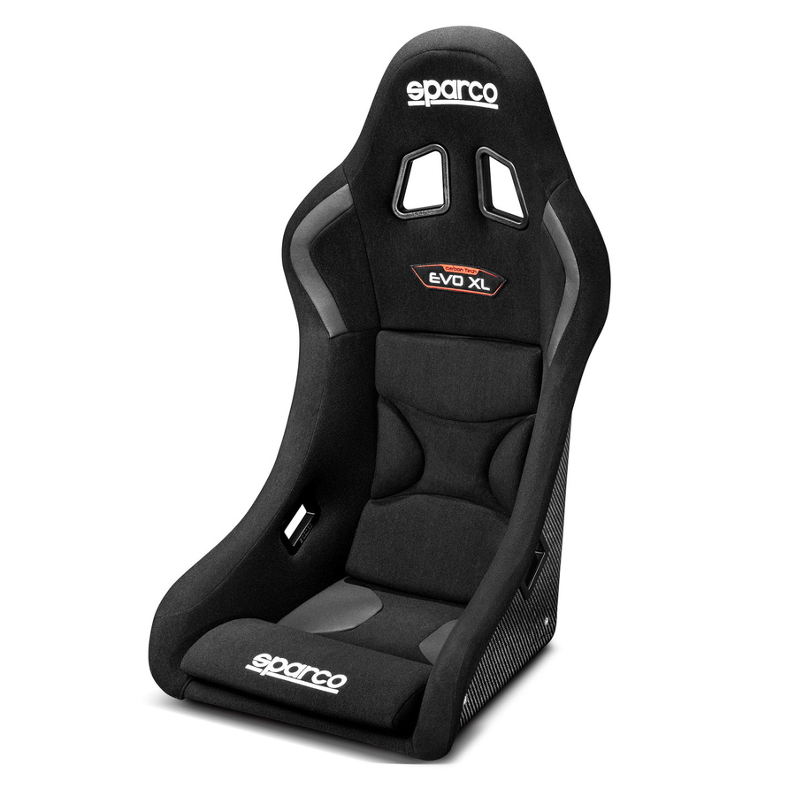 SPARCO EVO XL CARBON KUIPSTOEL 1 Sparco Evo Xl Carbon Zadel