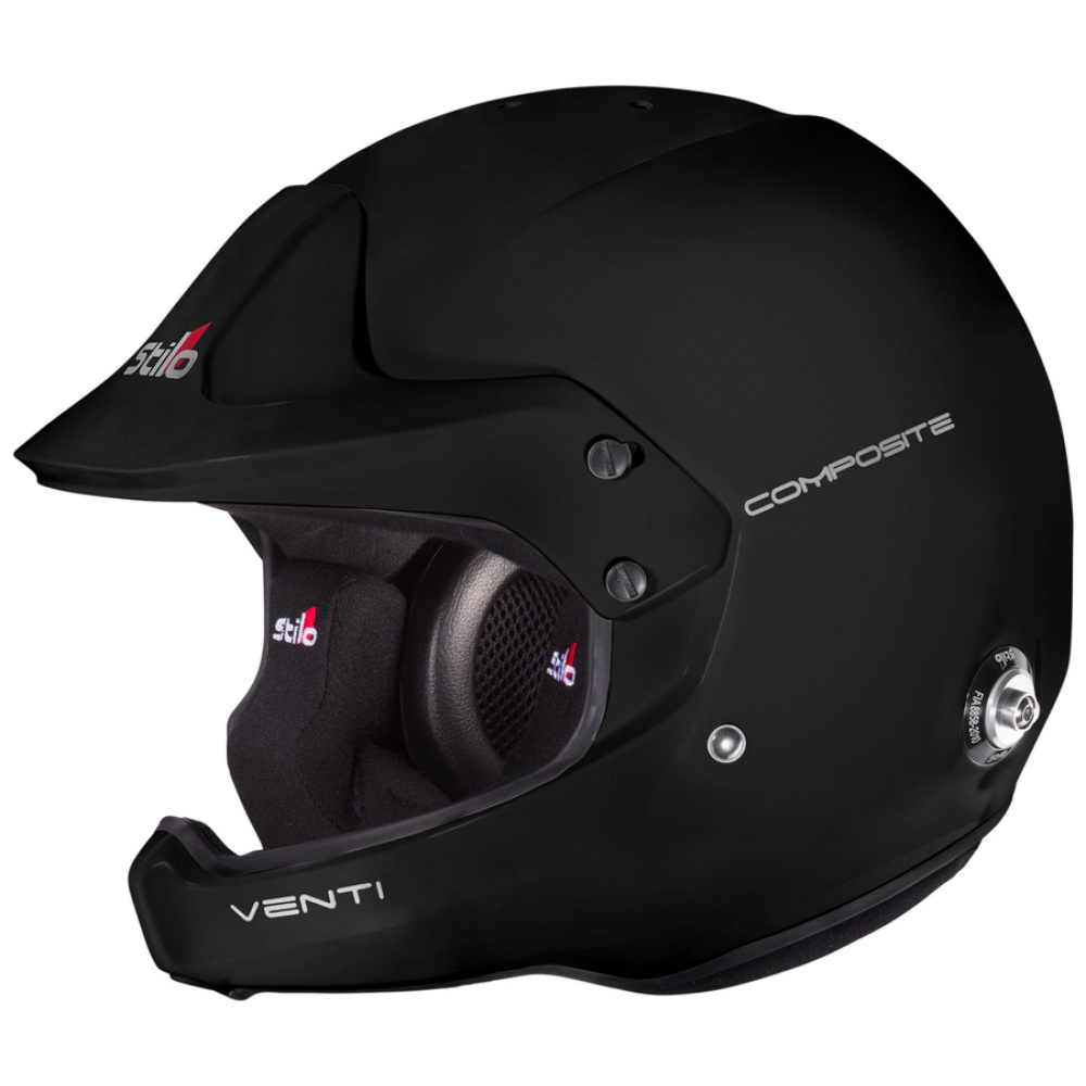 Stilo Venti Wrc Composite Rally Black Helmet