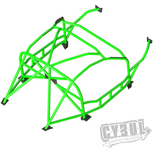 Toyota Gt86 V4 Überrollkäfig mit Nascar Tür Bars von Cybul Radical Solutions