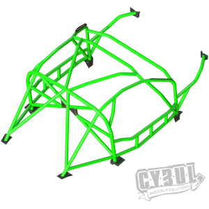 Toyota Gt86 V5 Überrollkäfig mit Nascar Tür Bars von Cybul Radical Solutions