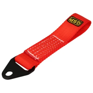 QSP Heavy Duty Towing Eye strap 2 inch - 30cm - Rouge