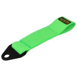 Anneau de remorquage QSP Heavy Duty 2 pouces - Vert fluorescent