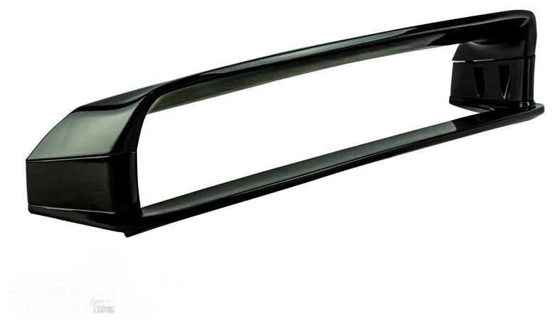 BMW E36 GT Spoiler hohe Ausführung Coupé und Limousine in Hochglanzschwarz. 2 BMW E36 GT Spoiler High Version Coupe und Limousine in Schwarz Hochglanz.