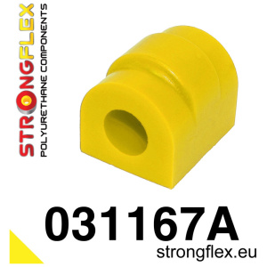 Strongflex 031167A: Polyurethan Stabilisator PU Gummi Vorderachse / Hinterachse SPORT - BMW E36 E46 E28 E39 E34 Z3 Z4 Z8 - 90ShA