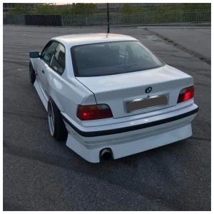 BMW E36 Full JDM Aero Kit (Lèvres avant + Jupes latérales + Lèvres arrière)