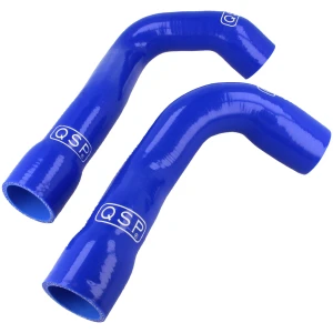 BMW E36 6-Cylinder (M50/M52) - QSP Silicone Radiator Hoses Set | High Quality Cooling Hoses Blue