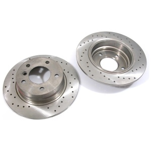BMW E36 Sport Disques de frein arrière 280x10mm pleins et perforés - Zimmermann
