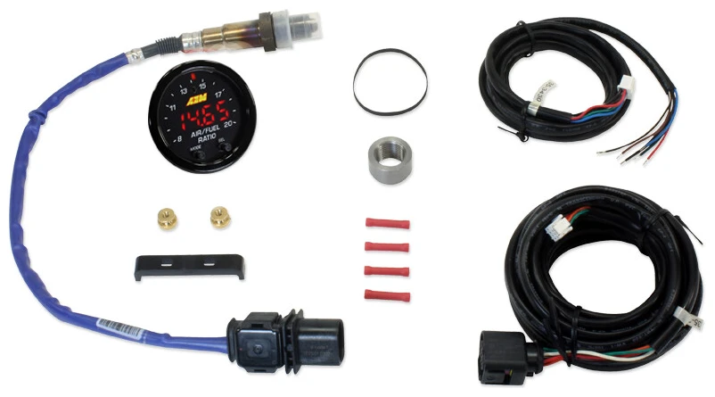 AEM AFR-meter (lucht/brandstofmeter) – 30-0300 X-Series Wideband O2 Gauge – Volledige Kit 1 AEM AFR-meter X-Series 30-0300 wideband O2 gauge volledige kit met FAE sensor