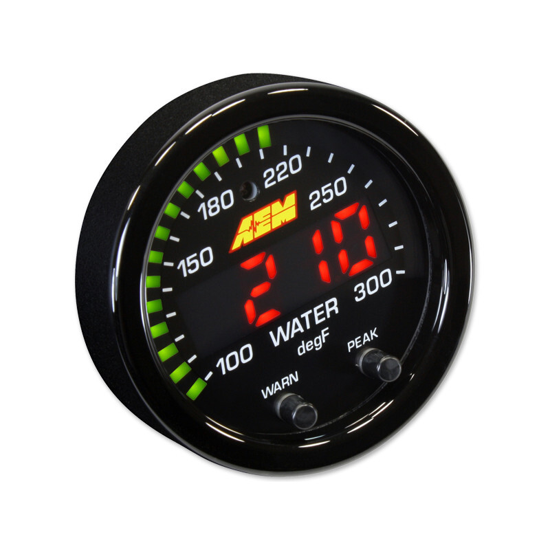 AEM X-Series Watertemperatuurmeter Set 52mm 40-150°C / 100-300°F | 30-0302 3 AEM X-Series Watertemperatuurmeter Set 52mm 40-150°C / 100-300°F | 30-0302 - Afbeelding 3