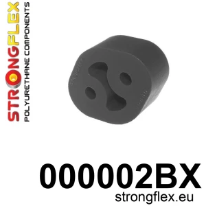 Strongflex MG Universal Auspuffsteun 27mm ZWART – 000002BX