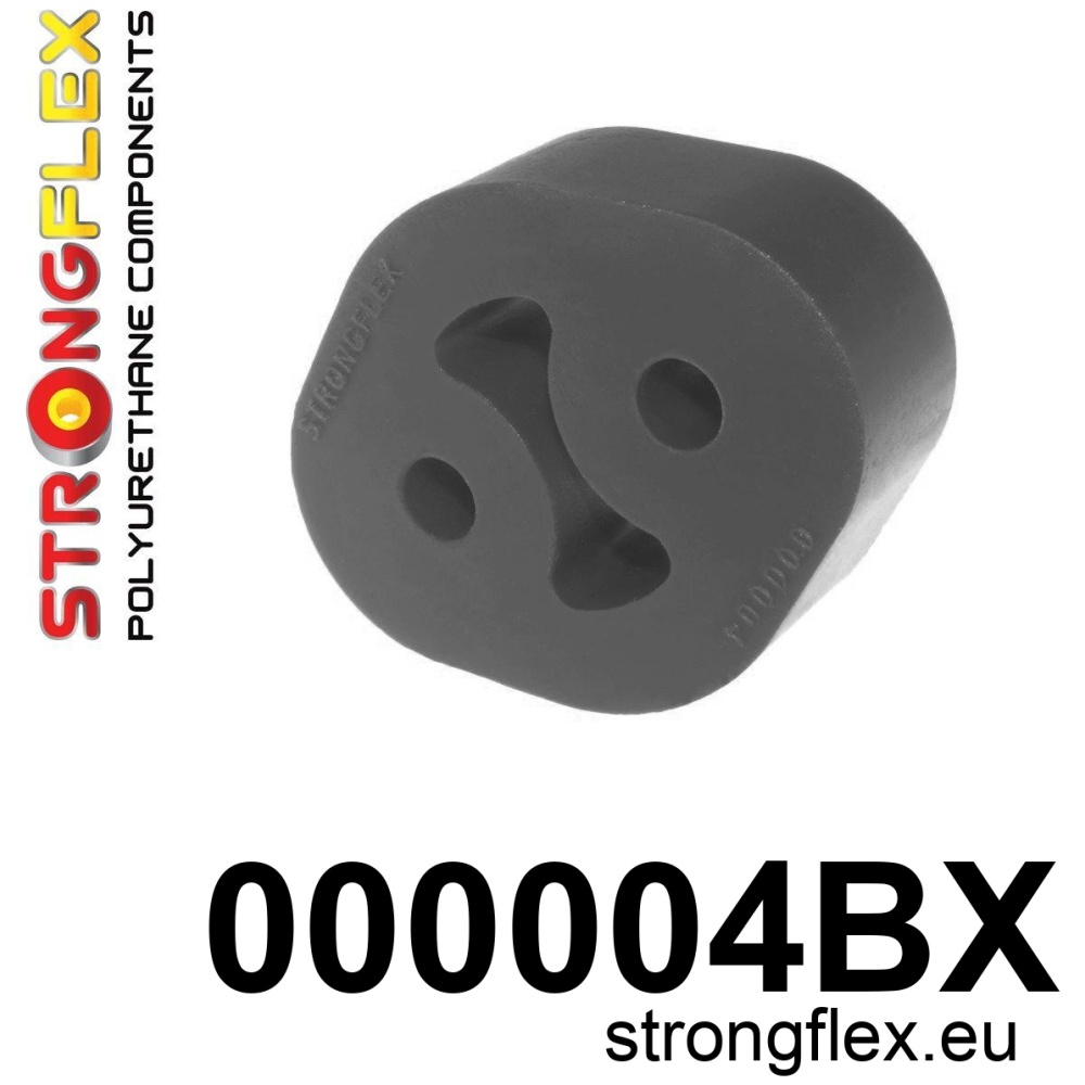 Strongflex Subaru Impreza Universal Auspuffsteun 36mm ZWART – 000004BX