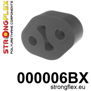 Strongflex MG Universal Auspuffsteun 47mm ZWART – 000006BX