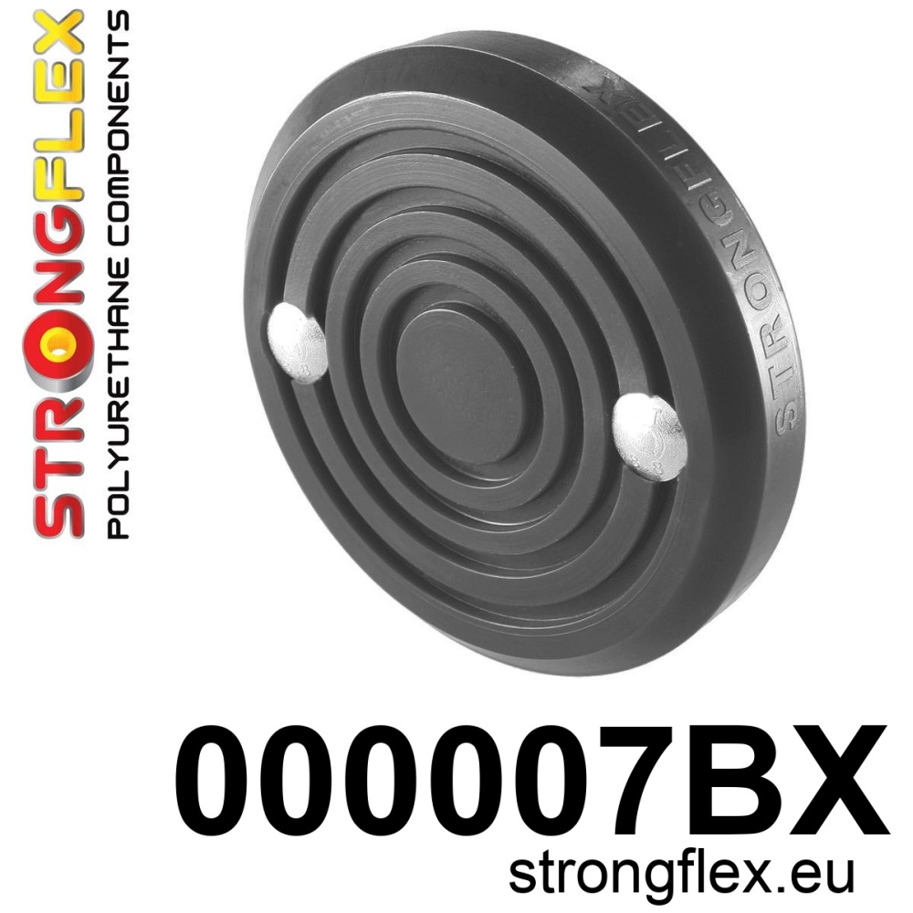 Strongflex MG Auflage für Säulenhebebühnen SCHWARZ – 000007BX