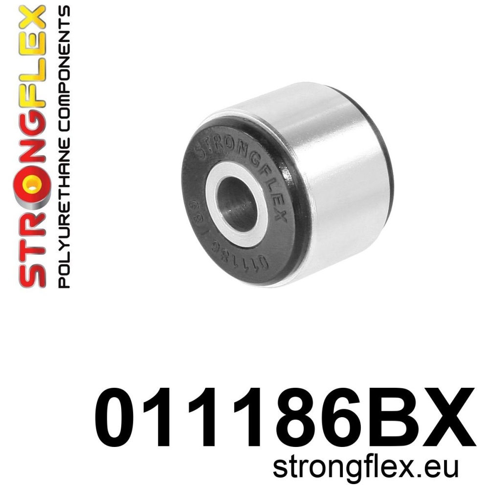 Strongflex Alfa Romeo 147 / 156 / GT Achterasrubber voorste draagarm ZWART – 011186BX