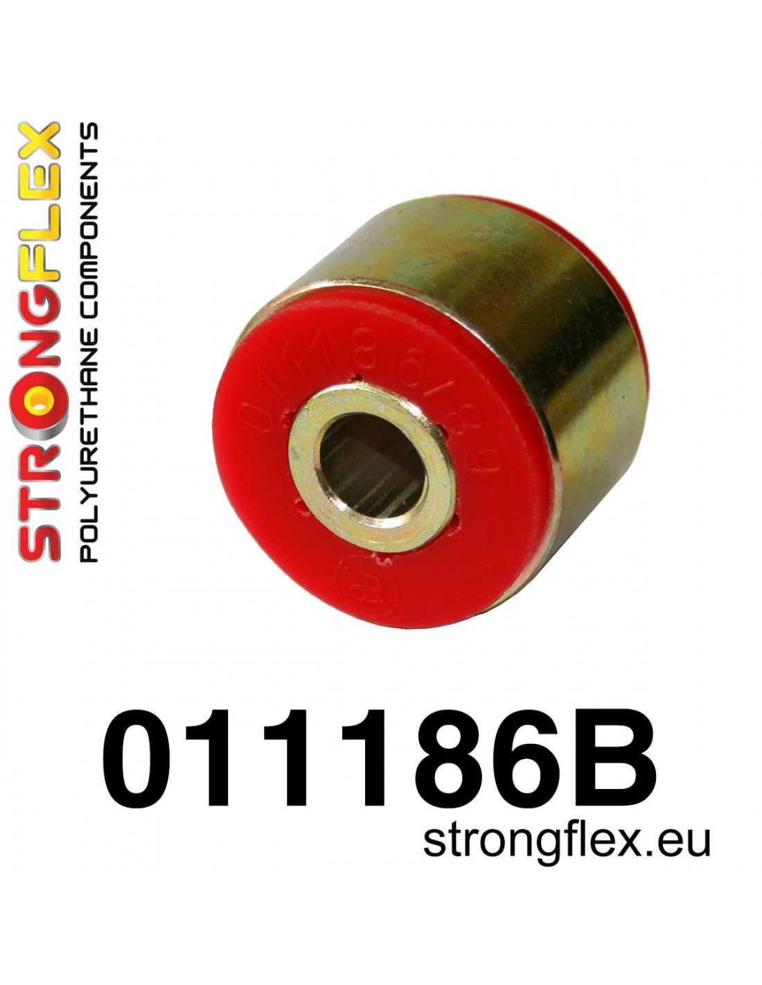 Strongflex Alfa Romeo 147 / 156 / GT Achterasrubber voorste draagarm – 011186B 1 Strongflex Alfa Romeo 147 / 156 / GT Achterasrubber voorste draagarm – 011186B