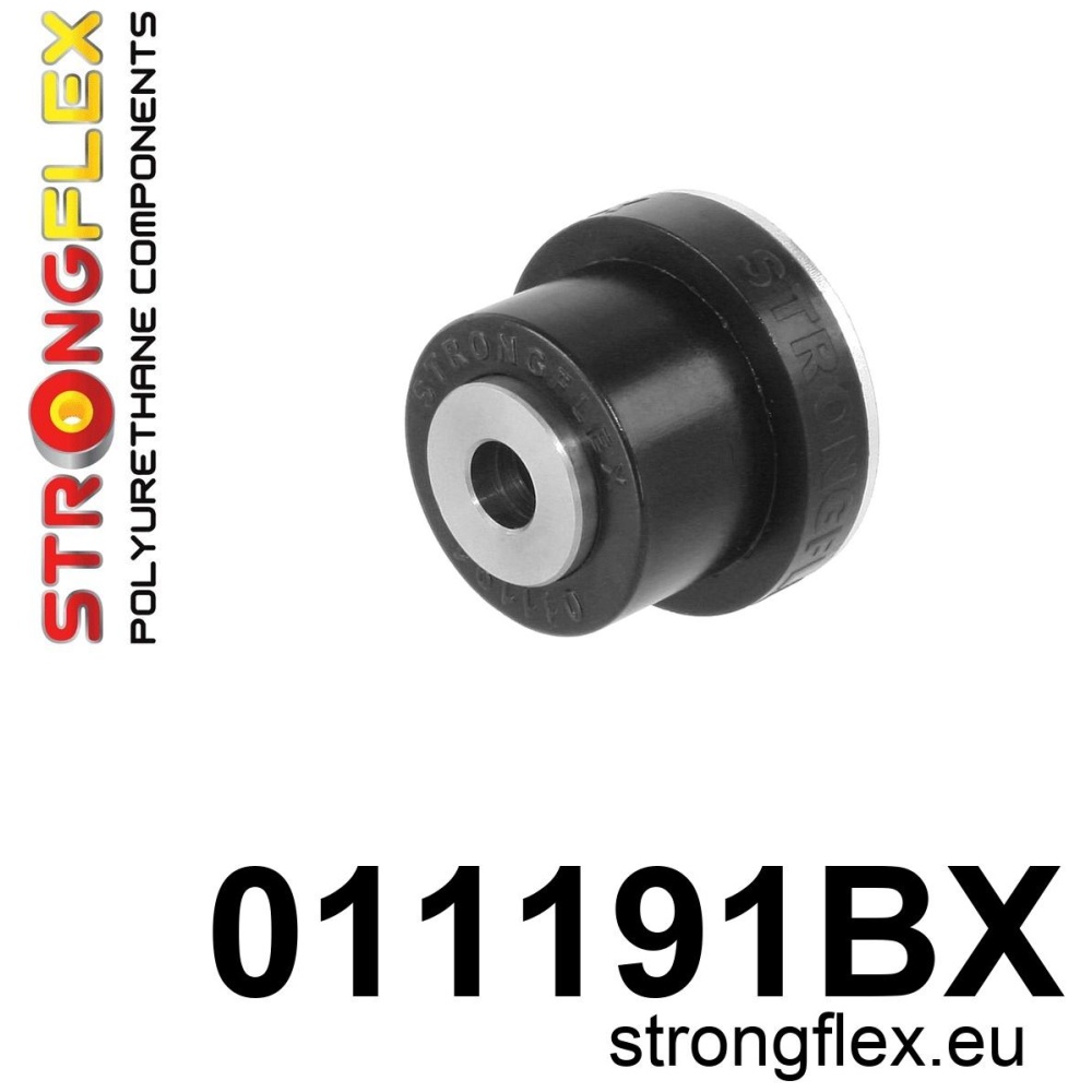 Strongflex Alfa Romeo 147 / 156 / 166 Voorste bovenste draagarmrubber ZWART – 011191BX