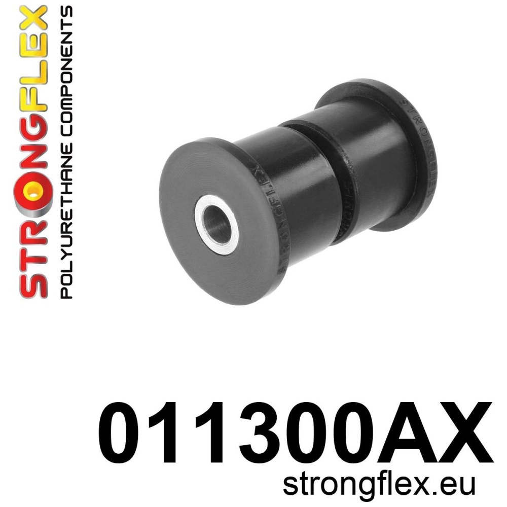 Strongflex Alfa Romeo 147 / 156 / GT Vooras onderste draagarm buitenste rubber SPORT ZWART – 011300AX