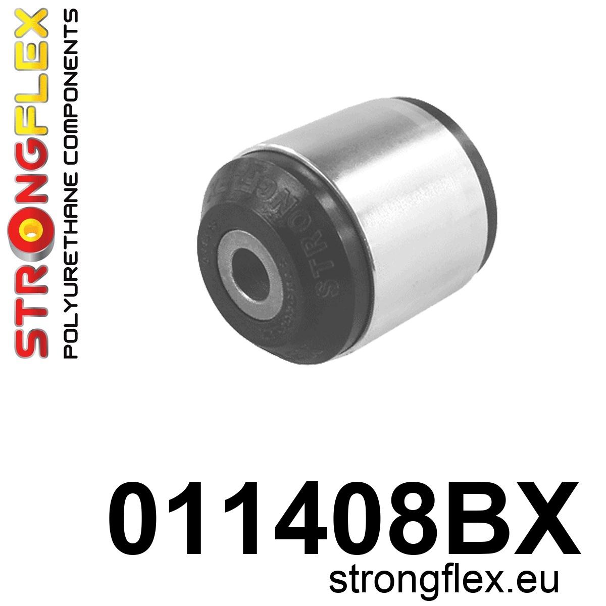 Strongflex Alfa Romeo 166 Achteras draagarm voorste rubber ZWART – 011408BX 1 Strongflex Alfa Romeo 166 Achteras draagarm voorste rubber ZWART – 011408BX