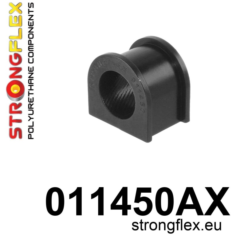 Strongflex Alfa Romeo 75 / Milano / 90 Achterste stabilisatorrubber SPORT ZWART – 011450AX