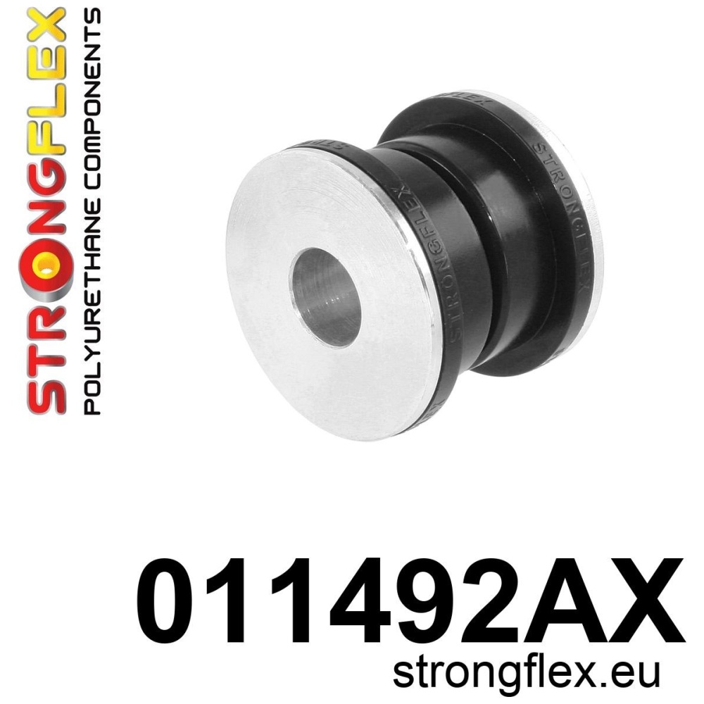 Strongflex Alfa Romeo 147 / 156 / GT Vooras onderste draagarm achterste rubber SPORT ZWART – 011492AX