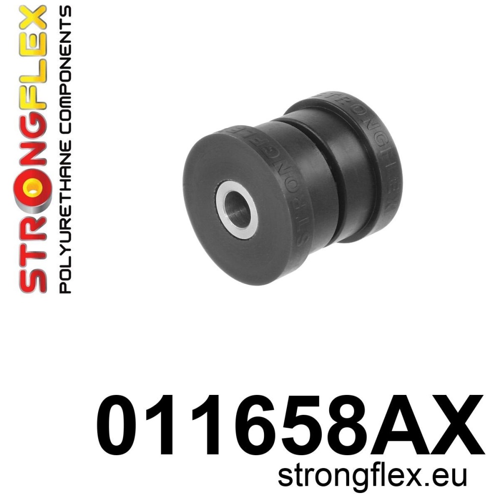 Strongflex Alfa Romeo GTV / Spider Achteras onderste draagarm binnenste rubber SPORT ZWART – 011658AX