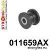 Strongflex Alfa Romeo GTV / Spider Achteras onderste schokdemper-ophanging rubber SPORT ZWART – 011659AX