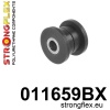 Strongflex Alfa Romeo GTV / Spider Achteras onderste schokdemper-ophanging rubber ZWART – 011659BX