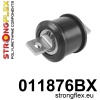 Strongflex Alfa Romeo 147 / 156 / GT Achteras voorste trekstang rubber ZWART – 011876BX