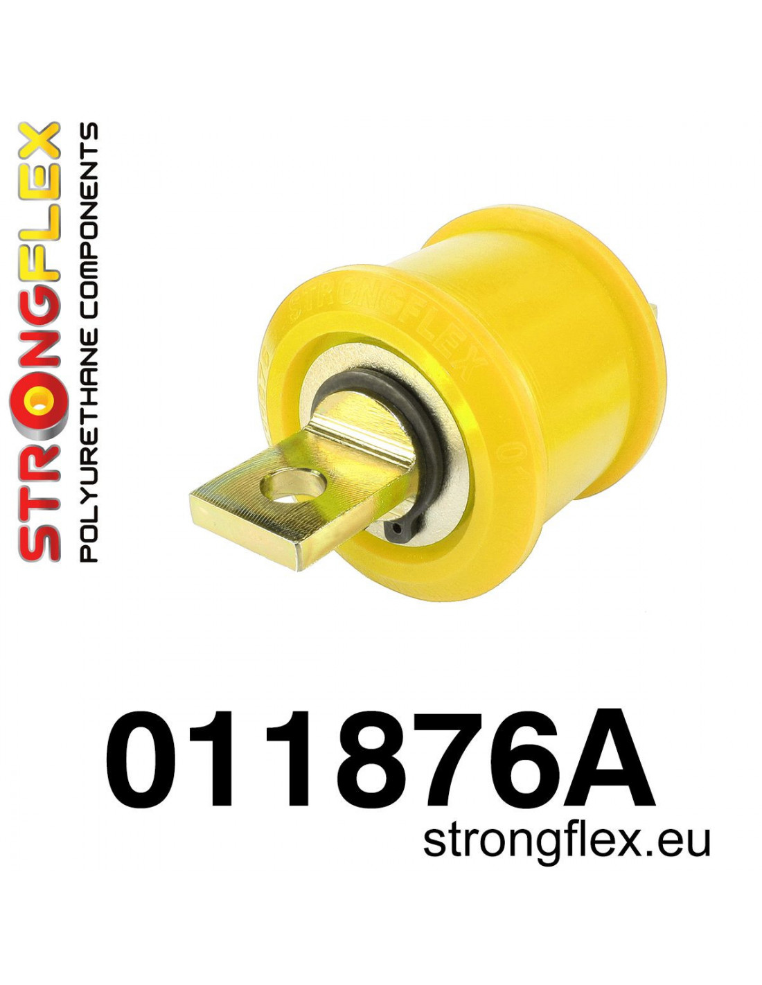 Strongflex Alfa Romeo 147 / 156 / GT Achteras voorste trekstang rubber SPORT – 011876A 1 Strongflex Alfa Romeo 147 / 156 / GT Achteras voorste trekstang rubber SPORT – 011876A