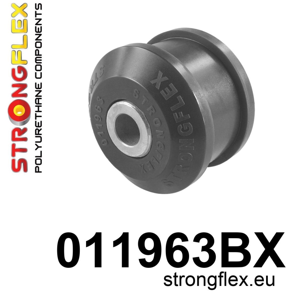 Strongflex Alfa Romeo Giulietta Vooras draagarm achterste rubber ZWART – 011963BX