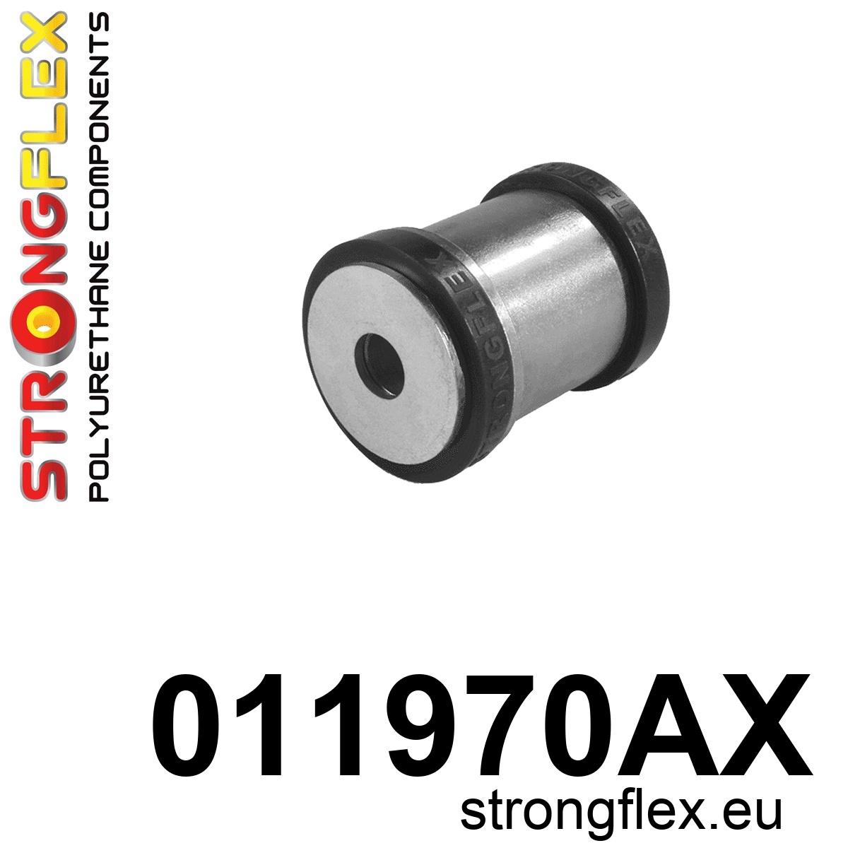 Strongflex Alfa Romeo Giulietta Achterste fuseerubber - onderste SPORT ZWART – 011970AX 1 Strongflex Alfa Romeo Giulietta Achterste fuseerubber – onderste SPORT ZWART – 011970AX