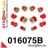 Strongflex Alfa Romeo 147 / 156 / GT Polyurethaan rubberset vooras – 016075B