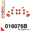 Strongflex Alfa Romeo 147 / 156 / GT Polyurethaan rubberset achteras – 016076B