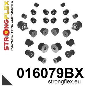 Strongflex Alfa Romeo 147 / 156 / GT Voorste stabilisatorrubber ZWART – 011188BX