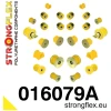 Strongflex Alfa Romeo 147 / 156 / GT Polyurethane front and rear axle bush kit SPORT – 016079A