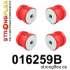 Strongflex Alfa Romeo 166 Achteras-subframe rubberset – 016259B