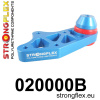 Strongflex Audi 80 / 90 / S2 Achterste differentieel – voormontage – 020000B