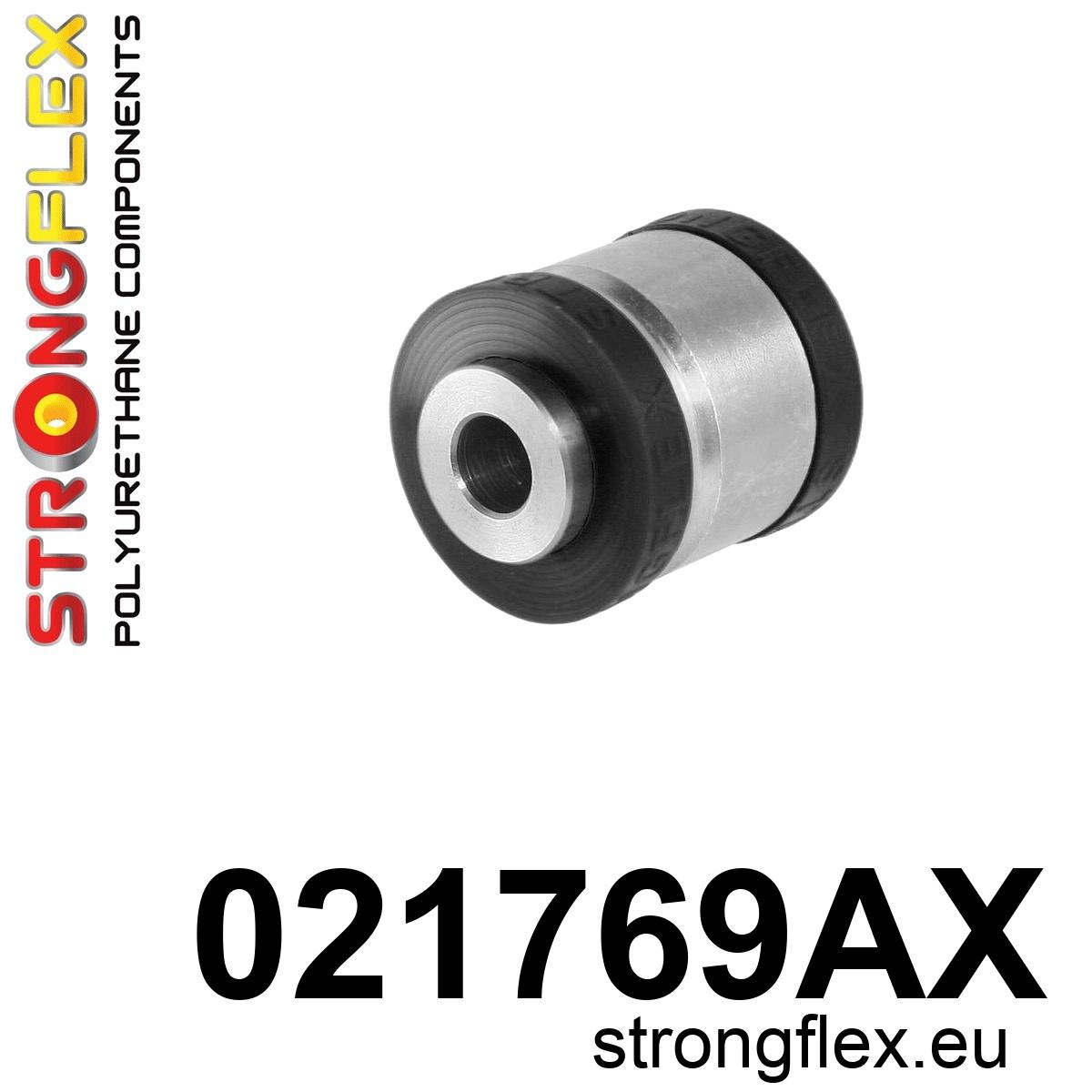 Strongflex Audi RS6 / S6 / A6 Bras de suspension arrière d'essieu arrière – silentbloc extérieur SPORT NOIR – 021769AX 1 Strongflex Audi RS6 / S6 / A6 Bras de suspension arrière d’essieu arrière – silentbloc extérieur SPORT NOIR – 021769AX
