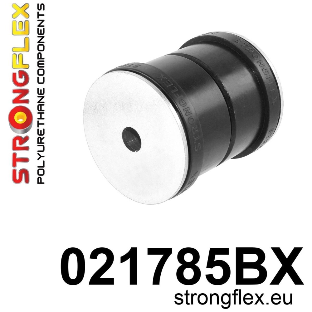 Strongflex Audi / Volkswagen Achterste subframe – voorste rubber 70mm ZWART – 021785BX